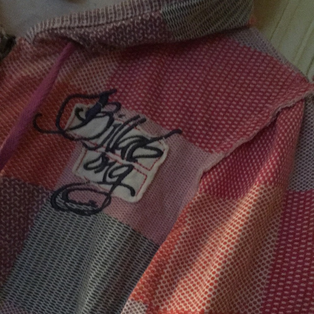 Billabong patchwork hoodie